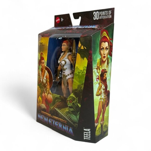 Teela Masters Of The Universe New Eternia Action Figure 30 Points Of Articulatio - Picture 3 of 8